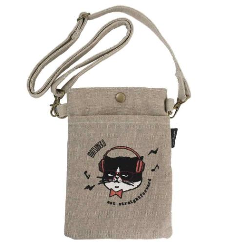 スマホポーチ スマホポシェット マツネコ かわいい グッズ メール便可