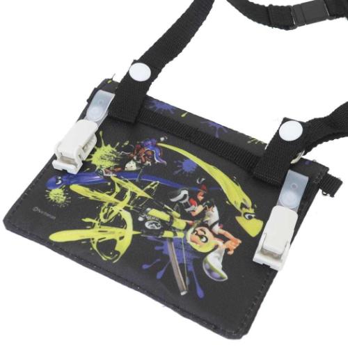 スプラトゥーン ポシェット ショルダー付きマルチポシェット キャラクター グッズ メール便可