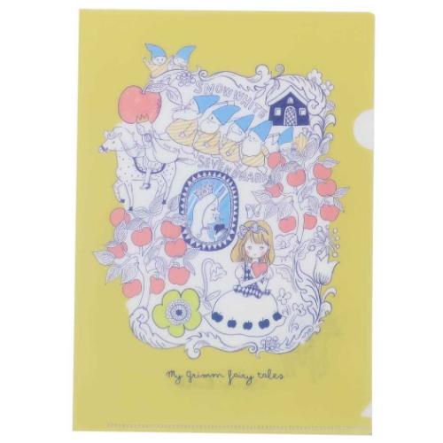 グリム童話 クリアファイル A5クリアファイル グリム童話 白雪姫2 かわいい グッズ メール便可