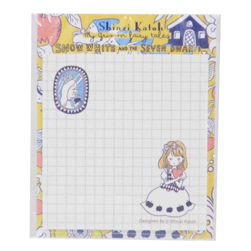 Shinzi Katoh シンジ カトウ 付せん 付箋 グリム童話 白雪姫2 かわいい グッズ メール便可