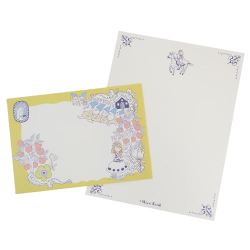 Shinzi Katoh シンジ カトウ 手紙セット レターセット グリム童話 白雪姫 2 かわいい グッズ メール便可