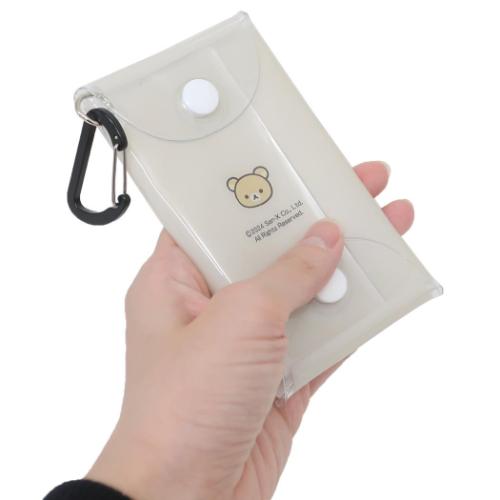 リラックマ マルチケース クリアマルチケースS 集合A サンエックス キャラクター グッズ メール便可