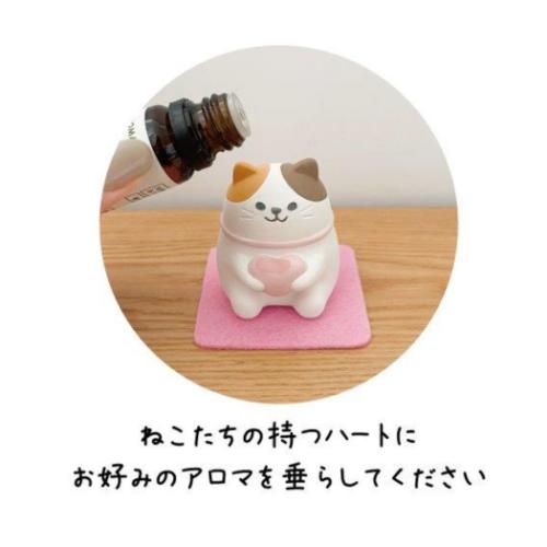 リラックス雑貨 風水ねこアロママスコット みーちゃん 恋愛運 猫 インテリア グッズ