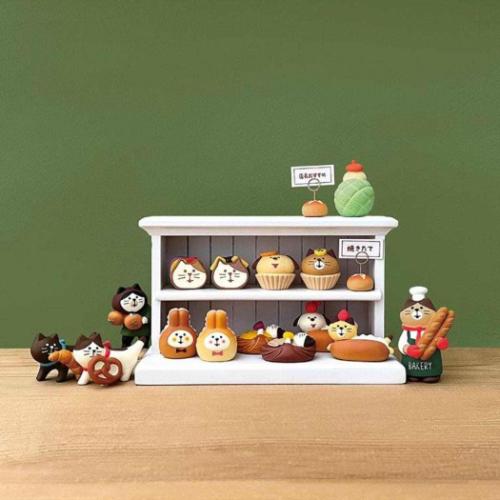 concombre やまねこベーカリー まったりパンまつり マスコット パン運び子猫 クロワッサン かわいい グッズ メール便可