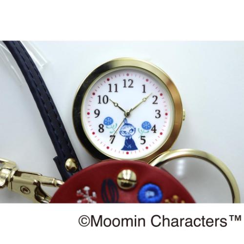 ムーミン 懐中時計 NEW刺繍入りハングウォッチ RE 北欧 キャラクター グッズ