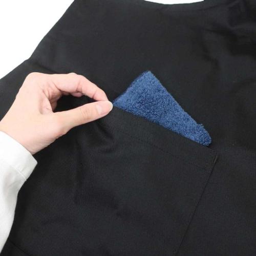 クロミ エプロン カフェエプロン ショートアニメデザイン サンリオ キャラクター グッズ メール便可