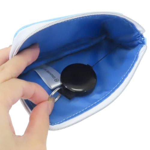 ハローキティ 定期入れ キー＆パスポーチ みずいろ 飛行機 サンリオ キャラクター グッズ メール便可