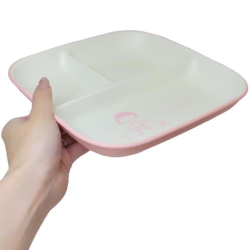 ちびまる子ちゃん 中皿 スクエアワンプレートL さくらももこ アニメキャラクター グッズ