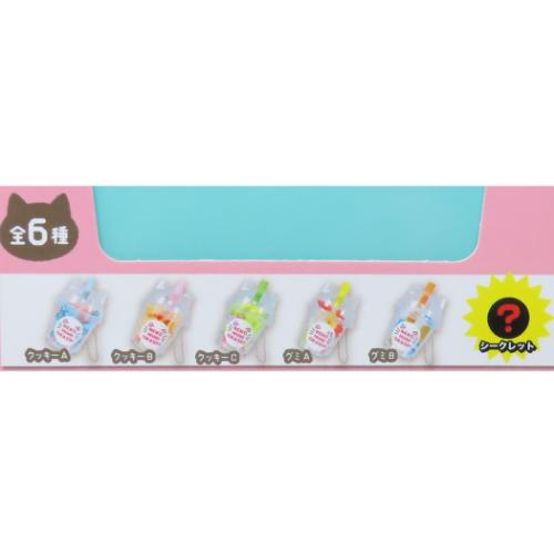 キーホルダー ねこみみお菓子カップマスコットBC 全6種 6個入セット かわいい グッズ