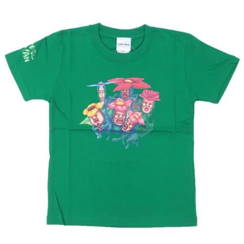 こびとづかん 子供用Tシャツ キッズT-SHIRTS ハナ GR キャラクター グッズ メール便可
