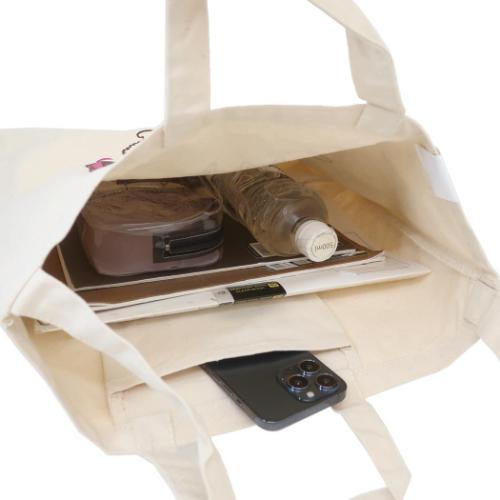 ムーミン トートバッグ メッセージカード付2WAYトートバッグ ナチュラル 北欧 キャラクター グッズ