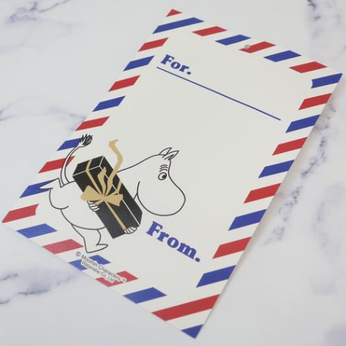 ムーミン トートバッグ メッセージカード付2WAYトートバッグ ナチュラル 北欧 キャラクター グッズ