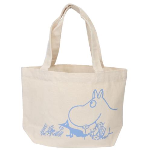 ムーミン ランチバッグ オーガニックトートバッグS ふたり 北欧 キャラクター グッズ メール便可