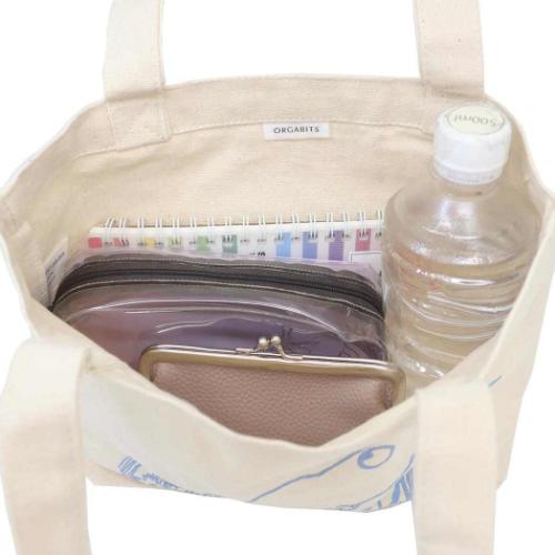 ムーミン ランチバッグ オーガニックトートバッグS ふたり 北欧 キャラクター グッズ メール便可