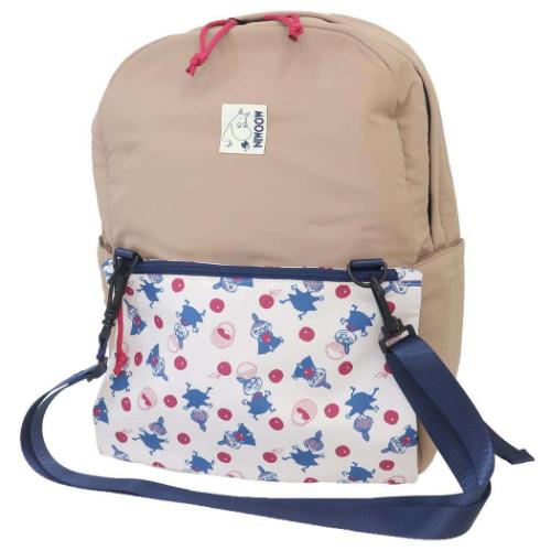 ムーミン リュック サコッシュ付リュック リトルミイ 北欧 キャラクター グッズ