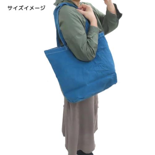 ムーミン トートバッグ ガーメントダイトート　L トリオ マスタード 北欧 キャラクター グッズ メール便可