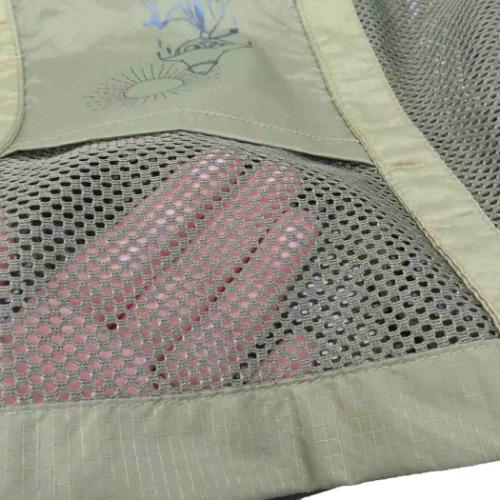 ムーミン トートバッグ サウナメッシュトート スナフキン オリーブ 北欧 キャラクター グッズ メール便可