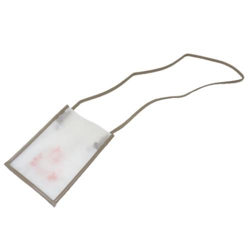 ムーミン ショルダーバッグ EVA サコッシュ リトルミイ グレージュ 北欧 キャラクター グッズ メール便可