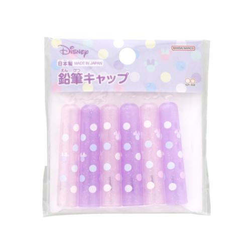 ミニーマウス 鉛筆キャップ 鉛筆キャップ6本 MMV ディズニー キャラクター グッズ メール便可