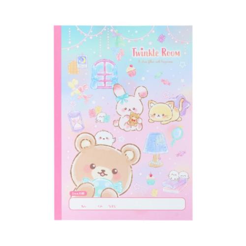 方眼ノート 5mm方眼 トゥインクルルーム かわいい グッズ メール便可