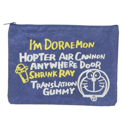 アイムドラえもん コスメポーチ フラットポーチ タイベックシリーズ マーカー サンリオ アニメキャラクター グッズ メール便可