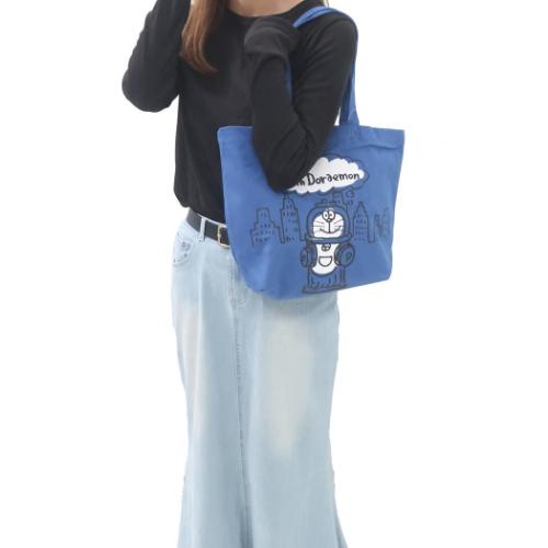 アイムドラえもん 手提げかばん トートバッグ ヴィンテージシリーズ ストリート サンリオ アニメキャラクター グッズ メール便可