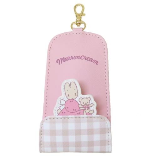 マロンクリーム キーカバー リール付キーケース サンリオ キャラクター グッズ メール便可