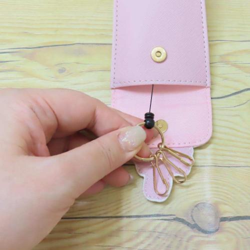 マロンクリーム キーカバー リール付キーケース サンリオ キャラクター グッズ メール便可