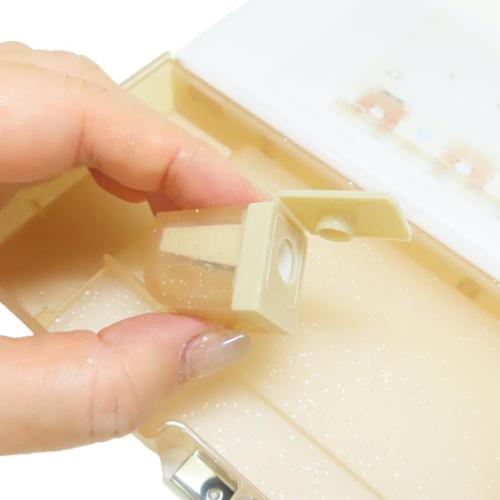 フワペペ 筆箱 コンパクト両面開きペンケース 新入学 かわいい グッズ