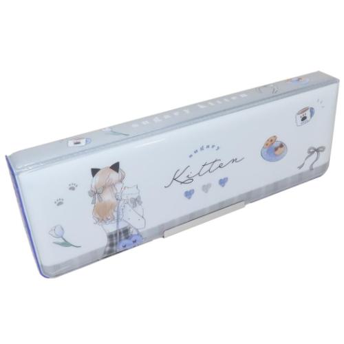 LIKEオルチャン 筆箱 消しゴムポケット付両面開きペンケース 新入学 かわいい グッズ