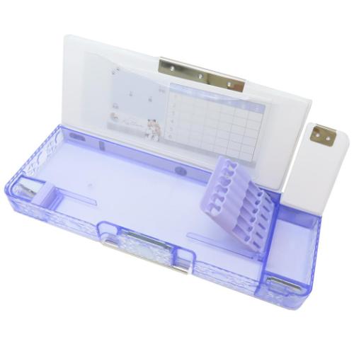 LIKEオルチャン 筆箱 消しゴムポケット付両面開きペンケース 新入学 かわいい グッズ