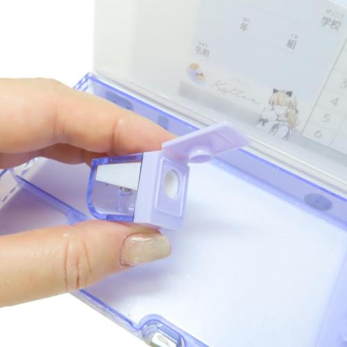 LIKEオルチャン 筆箱 消しゴムポケット付両面開きペンケース 新入学 かわいい グッズ