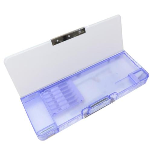 LIKEオルチャン 筆箱 消しゴムポケット付両面開きペンケース 新入学 かわいい グッズ