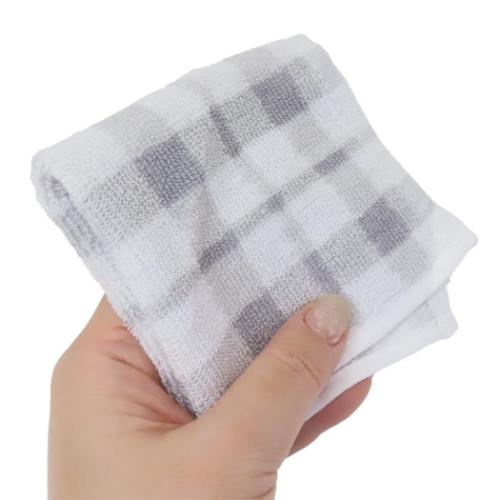 ミニタオル リボン付きイニシャルタオル Y 巾着入り グッズ メール便可