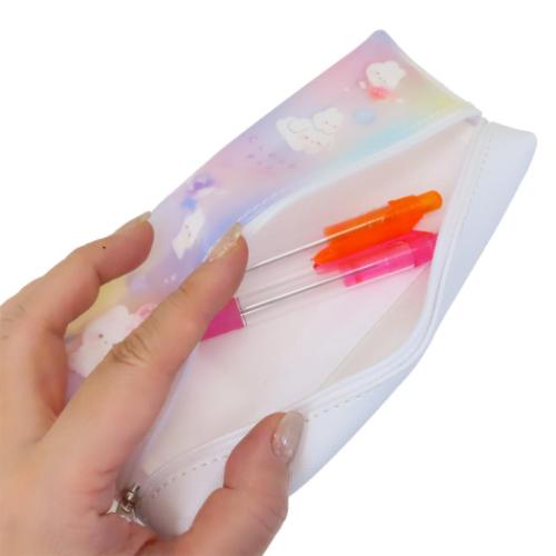 クラウドポップタイム ペンケース スマート2ポケットペンポーチ オーロラ 新入学 かわいい グッズ