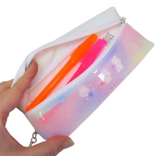 クラウドポップタイム ペンケース スマート2ポケットペンポーチ オーロラ 新入学 かわいい グッズ
