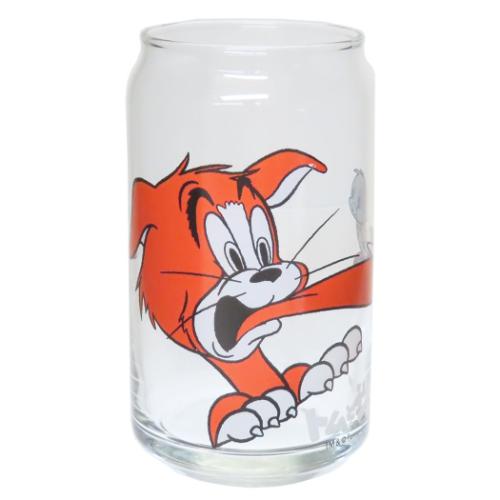 トムとジェリー ガラスコップ 缶型グラス レトロ トム ワーナーブラザース キャラクター グッズ