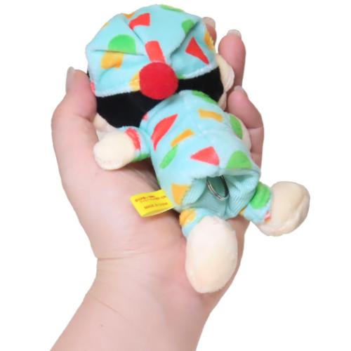 クレヨンしんちゃん リール式キーケース ぬいぐるみリールキーカバー パジャマ アニメキャラクター グッズ