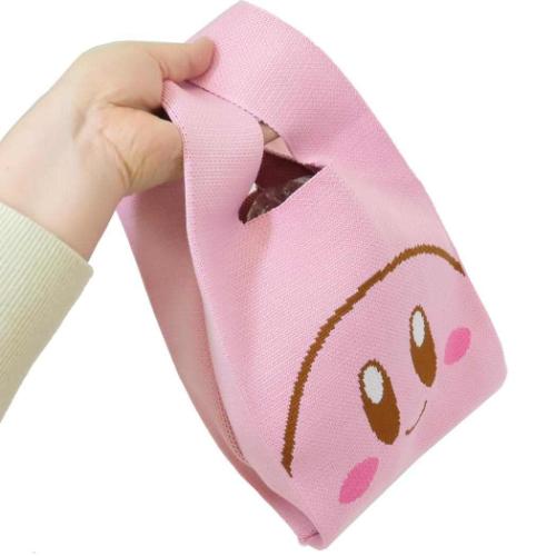 星のカービィ トートバッグ ニットトートバッグ にっこり キャラクター グッズ メール便可