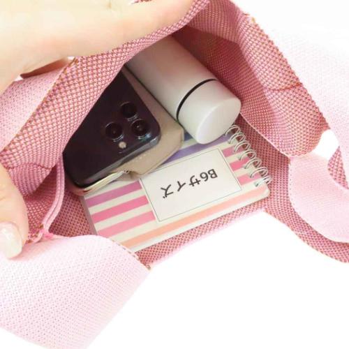 星のカービィ トートバッグ ニットトートバッグ にっこり キャラクター グッズ メール便可