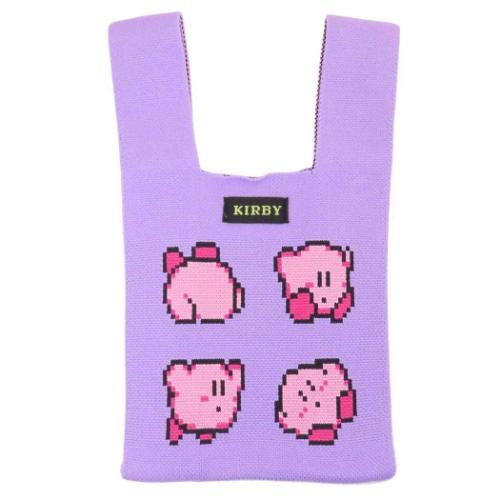 星のカービィ トートバッグ ニットトートバッグ ドット キャラクター グッズ メール便可