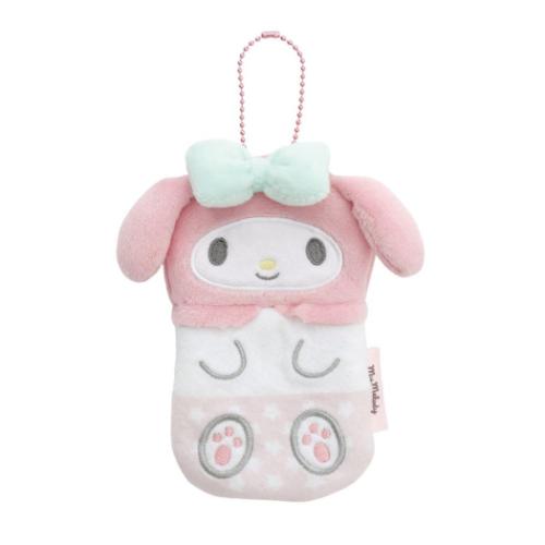 マイメロディ ミニポーチ ぬいぐるみミニポーチ サンリオ キャラクター グッズ メール便可