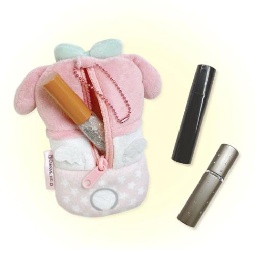 マイメロディ ミニポーチ ぬいぐるみミニポーチ サンリオ キャラクター グッズ メール便可