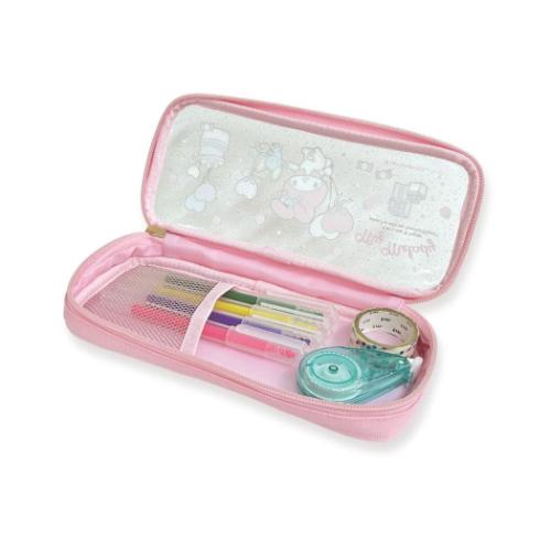 マイメロディ 筆箱 ペンケース ラウンドジップ クリアN サンリオ キャラクター グッズ メール便可