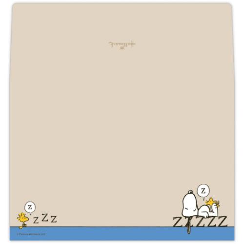 スヌーピー レターセット 手紙セット Peanuts All Good SNAG REST ピーナッツ キャラクター グッズ メール便可