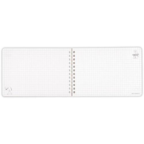 スヌーピー リングノート 横型リングノート Peanuts All Good SNAG REST ピーナッツ キャラクター グッズ メール便可