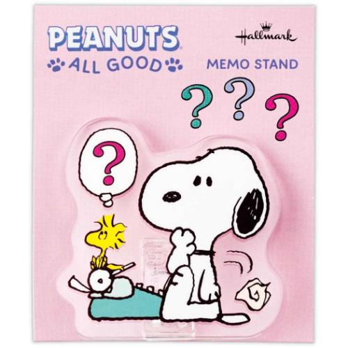 スヌーピー クリップ スタンドクリップ Peanuts All Good SNAG THINK ピーナッツ キャラクター グッズ メール便可