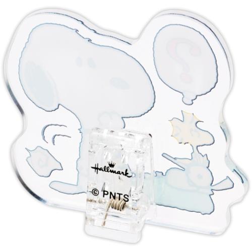 スヌーピー クリップ スタンドクリップ Peanuts All Good SNAG THINK ピーナッツ キャラクター グッズ メール便可