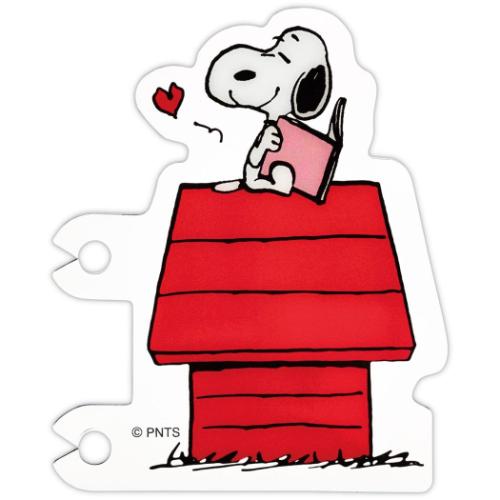 スヌーピー ブックマーク リングノート用ブックマーク Peanuts All Good SNAG LOVE ピーナッツ キャラクター グッズ メール便可