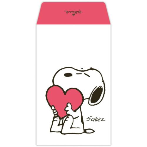 スヌーピー ぽち袋 ポチ袋 3枚入り Peanuts All Good SNAG LOVE ピーナッツ キャラクター お気持ち袋 グッズ メール便可